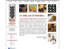 Tablet Screenshot of breadeuphoria.org